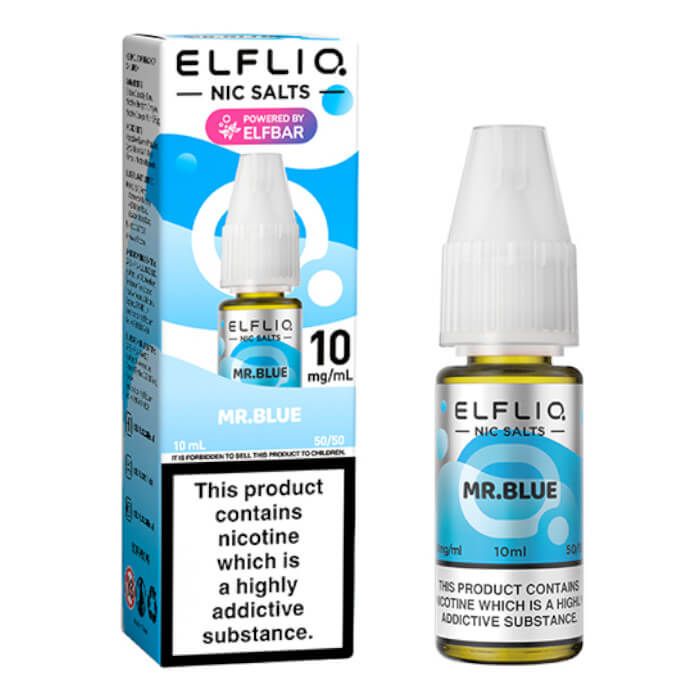 ELFBAR ElfLiq – Mr Blue – Nic Salts – 10ml – 10mg