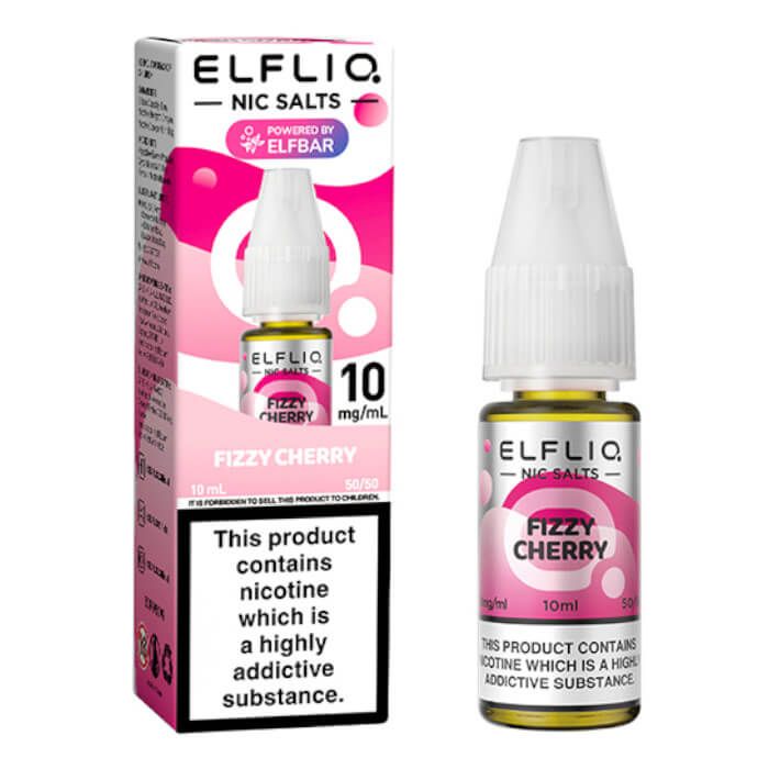 ELFBAR ElfLiq – Fizzy Cherry – Nic Salts – 10ml – 5mg
