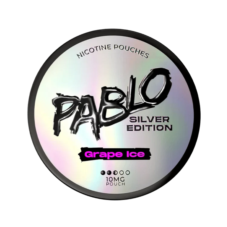 Pablo Silver Nicotine Pouches - 20PK - Grape Ice