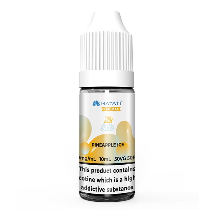 Hayati Pro Max Nic Salts - Pineapple Ice - 10ml E-Liquid