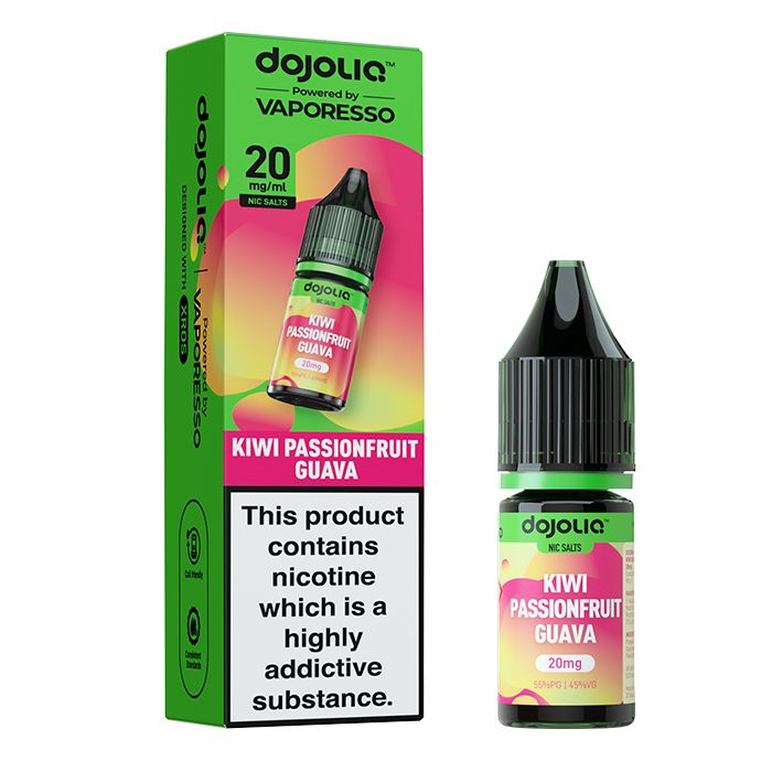 Vaporesso DOJOLIQ Nic Salt - Kiwi Passionfruit Guava - 10ml E-Liquid