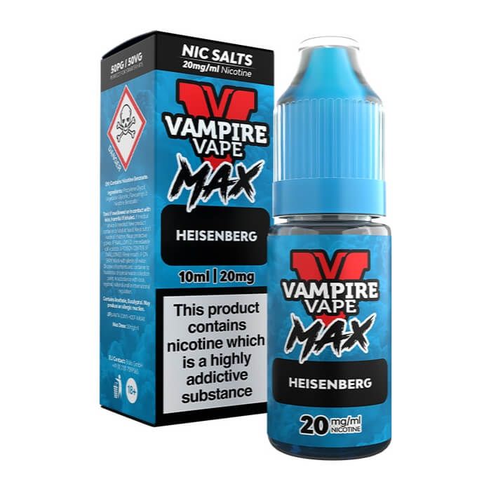 Vampire Vape Max Heisenberg 10ml Nic Salt E-Liquid