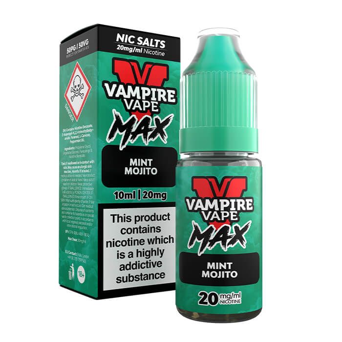 Vampire Vape Max Mint Mojito 10ml Nic Salt E-Liquid