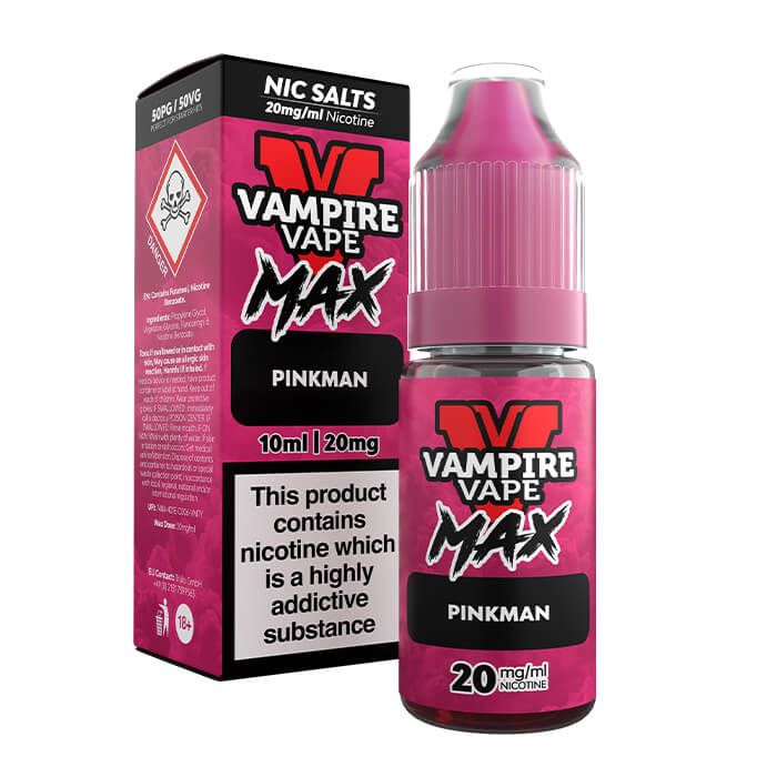 Vampire Vape Max Pinkman 10ml Nic Salt E-Liquid